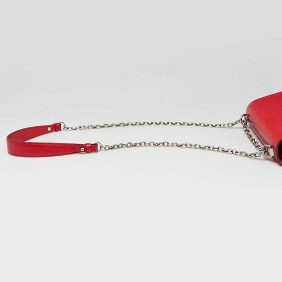 Louis Vuitton Coquelicot Epi Leather Twist MM Bag - Picture 3 of 9